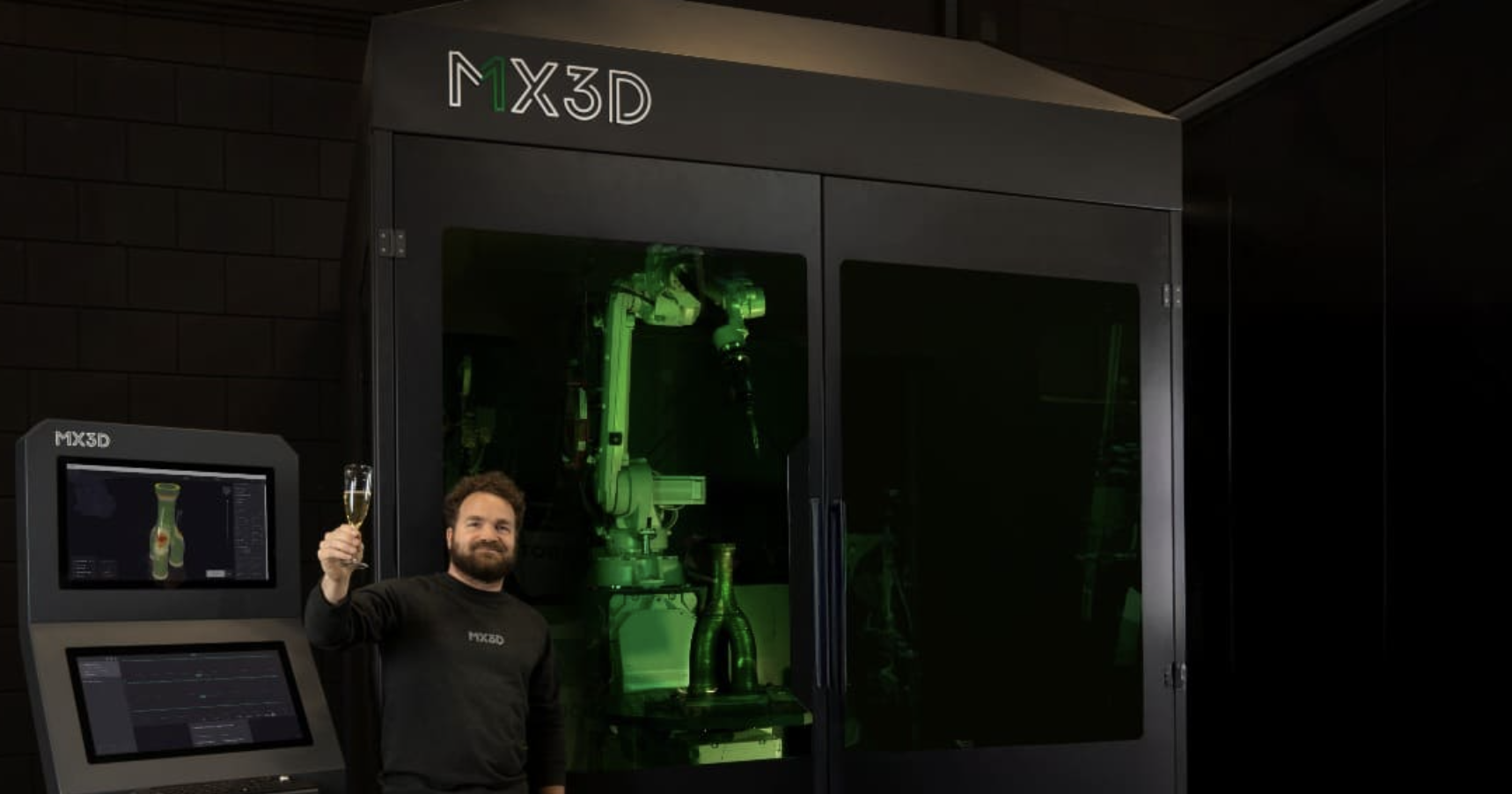 MX3D from Amsterdam lands €7M to scale robotic metal 3D printing technology