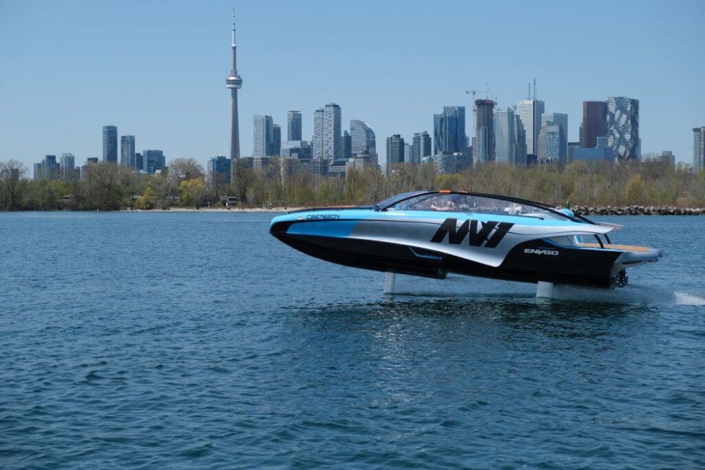 ENVGO secures $2.7M CAD to launch electric hydrofoiling boat NV1