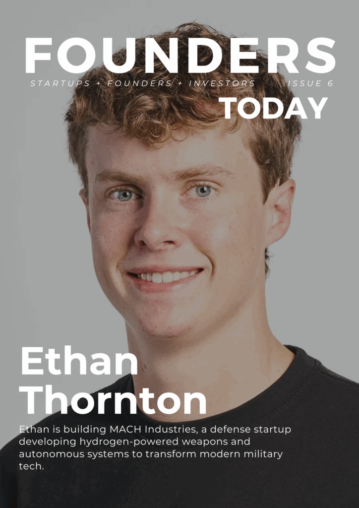 Cover FoundersToday Print Magazine Issue 6