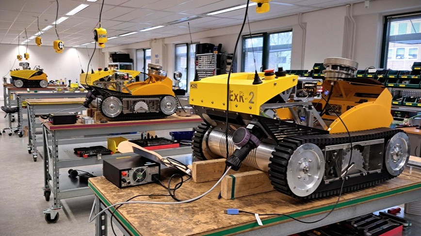 ExRobotics raises €7M to scale Explosion-Proof Inspection Robots Worldwide