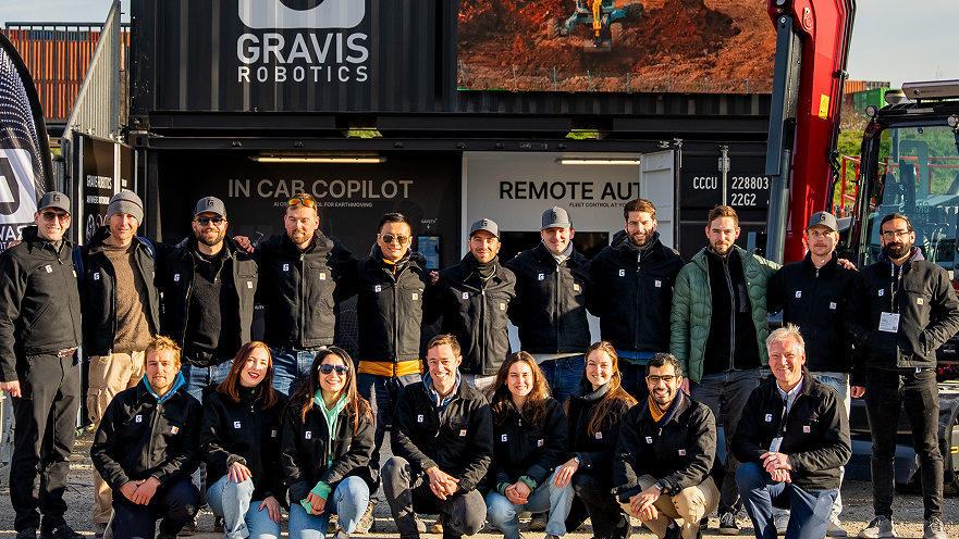 Gravis Robotics secures $23M to scale Autonomous Earthmoving Technology