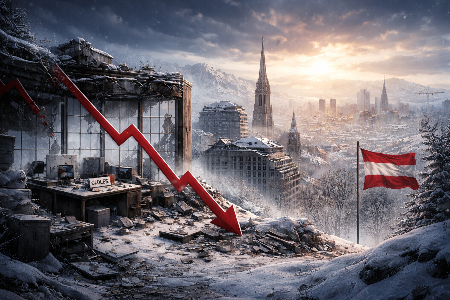 Austria’s Startup Winter: Why the Ecosystem Is Collapsing While Europe Stabilises