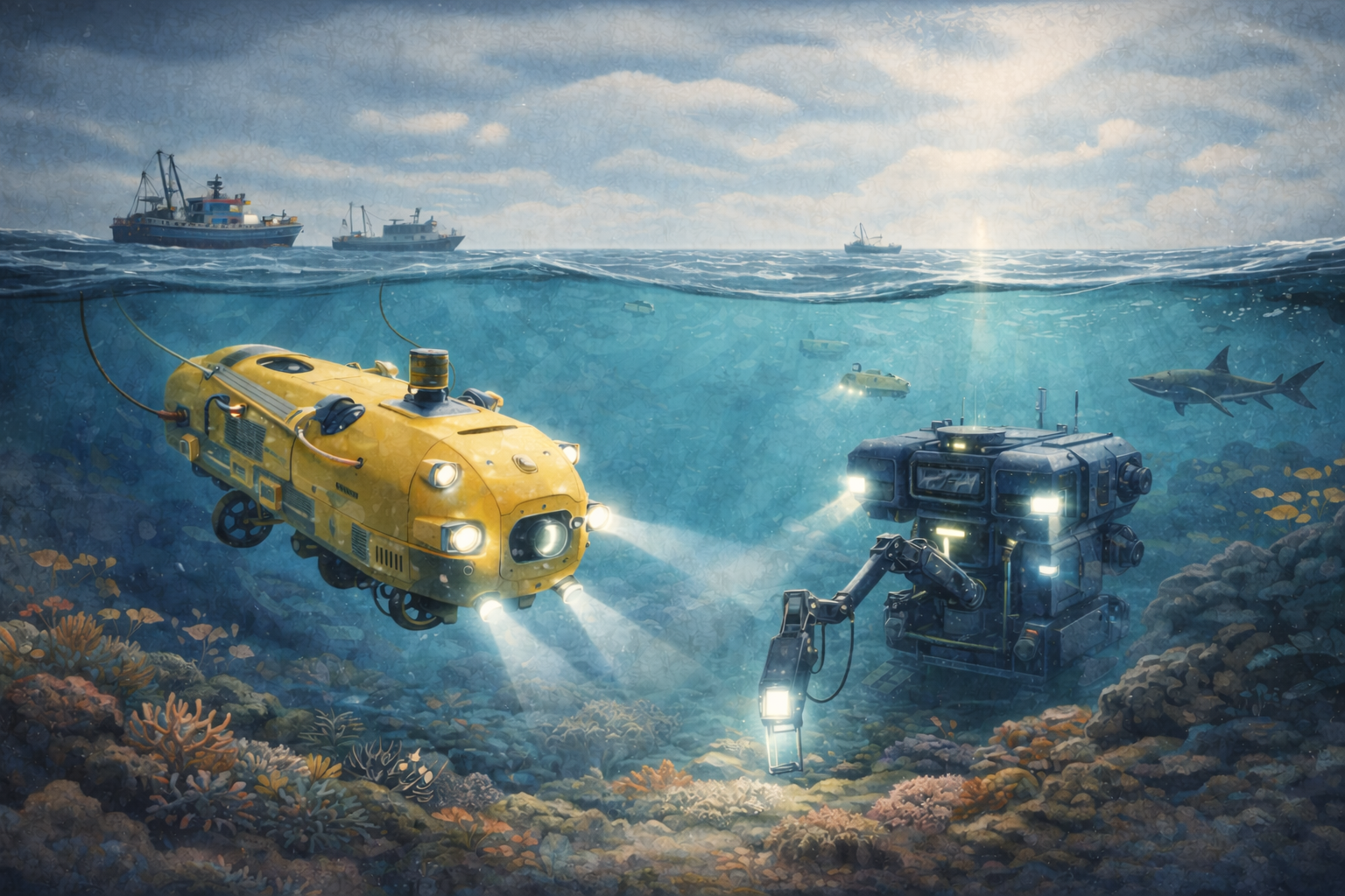 Apeiron Labs raises $9.5M to scale autonomous underwater robotics for ocean data
